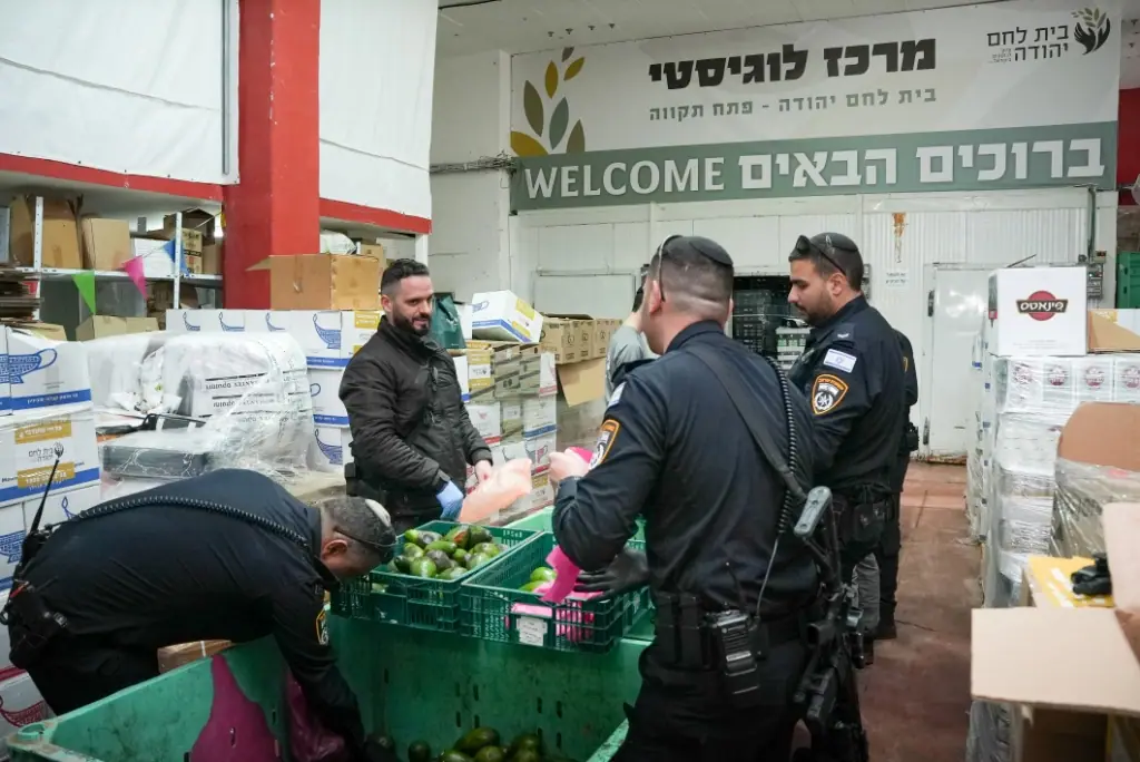 מתנדבים במדי משטרה